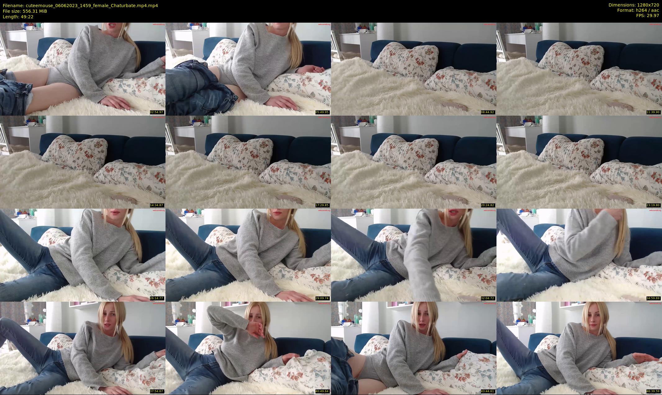 cuteemouse — 50 minute Chaturbate female cam show recording, 720p, Jun 6, 2023