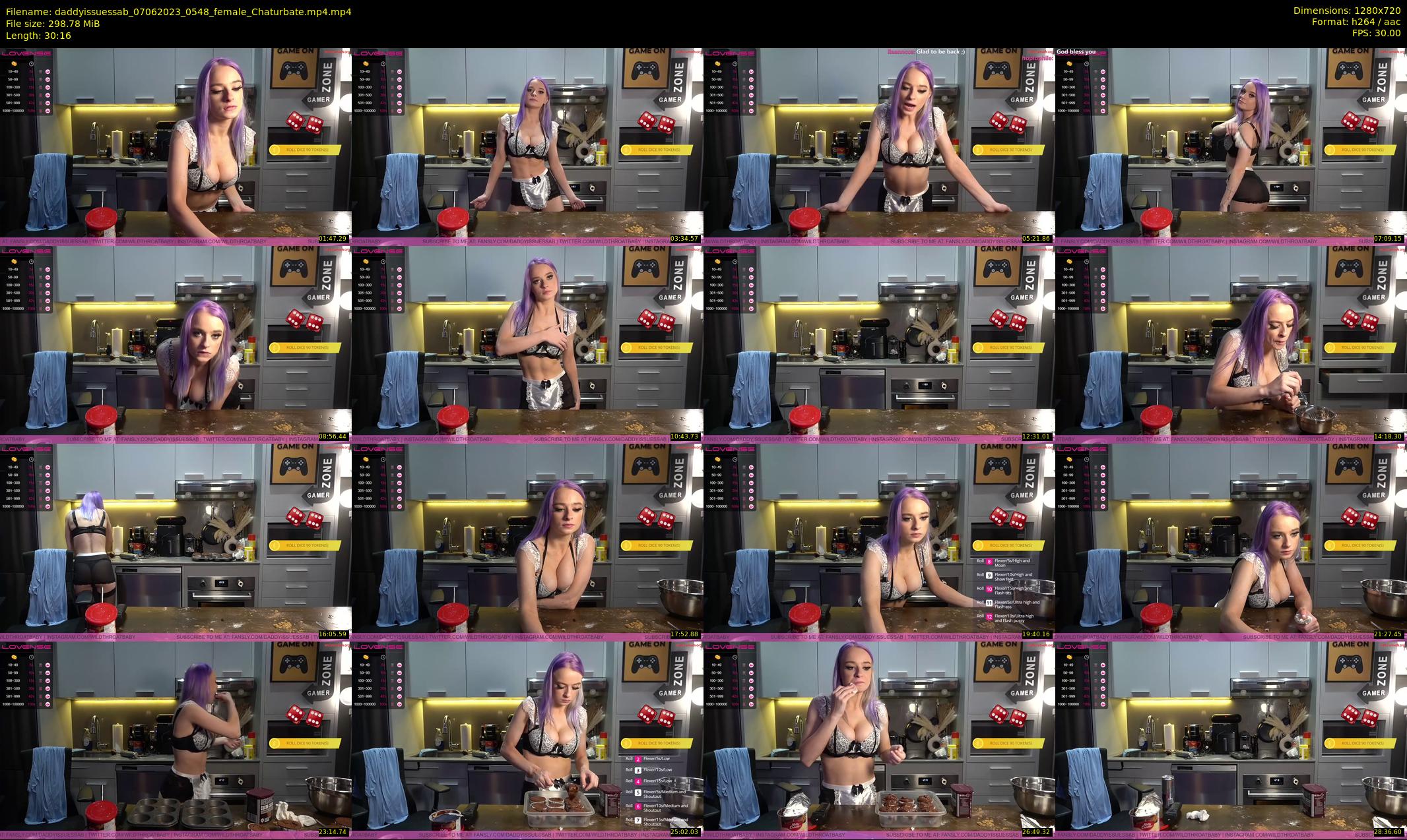 daddyissuessab — 31 minute Chaturbate female cam show recording, 720p, Jun 7, 2023