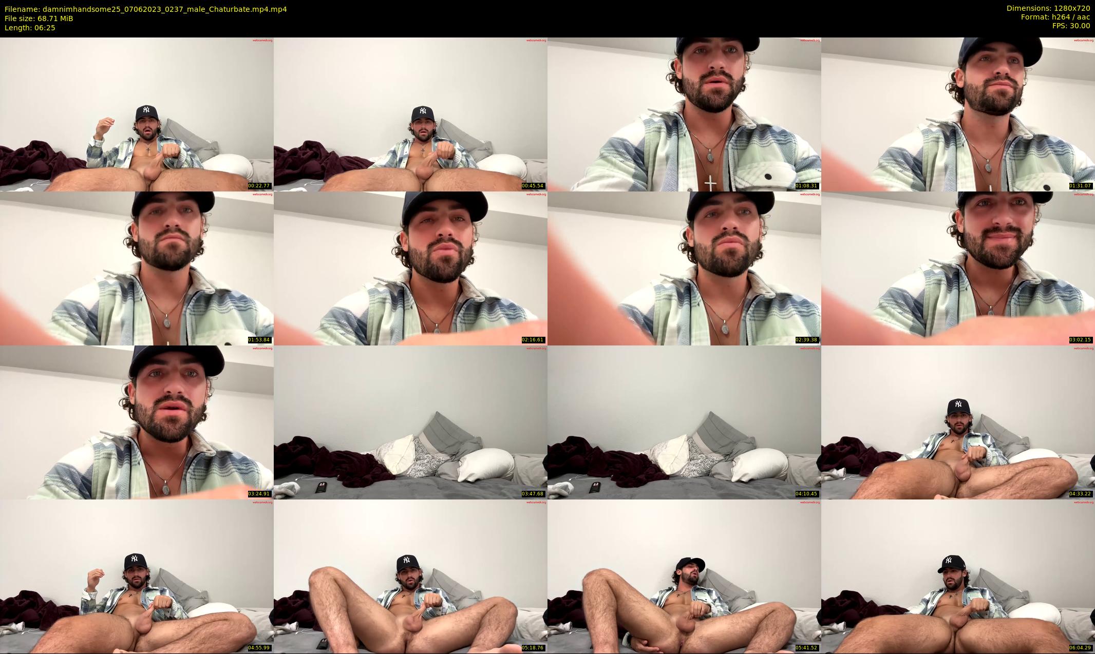 damnimhandsome25 — 7 minute Chaturbate male cam show recording, 720p, Jun 7, 2023