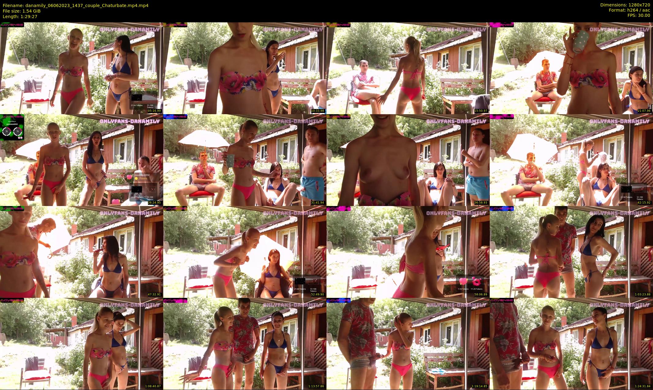 danamily — 90 minute Chaturbate female cam show recording, 720p, Jun 6, 2023