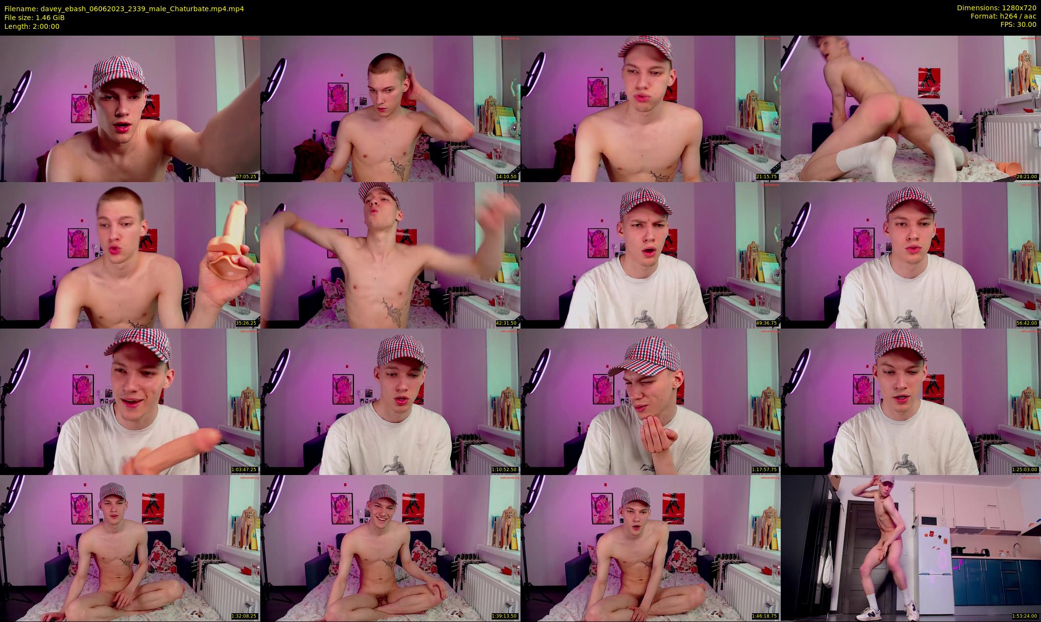 davey_ebash — 120 minute Chaturbate male cam show recording, 720p, Jun 6, 2023