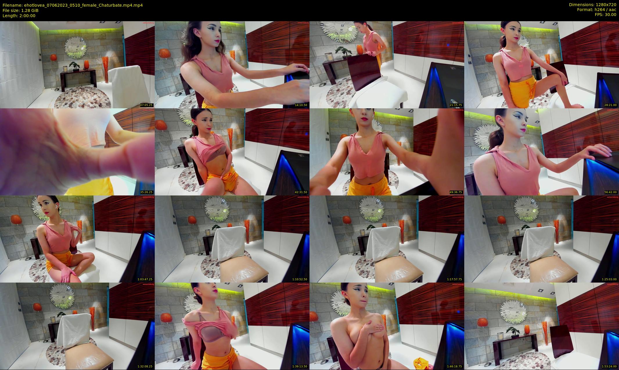ehotlovea — 120 minute Chaturbate female cam show recording, 720p, Jun 7, 2023
