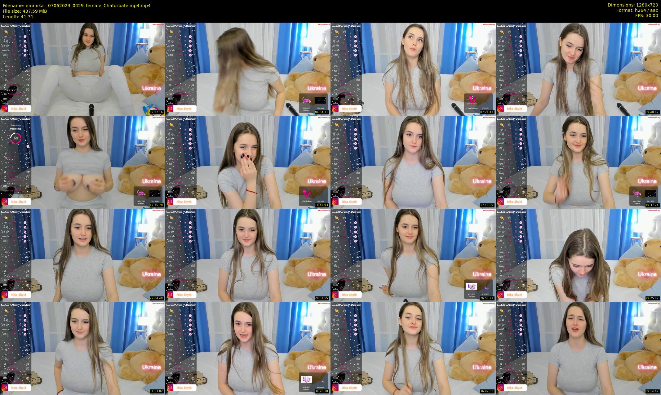 emmika_ — 42 minute Chaturbate female cam show recording, 720p, Jun 7, 2023