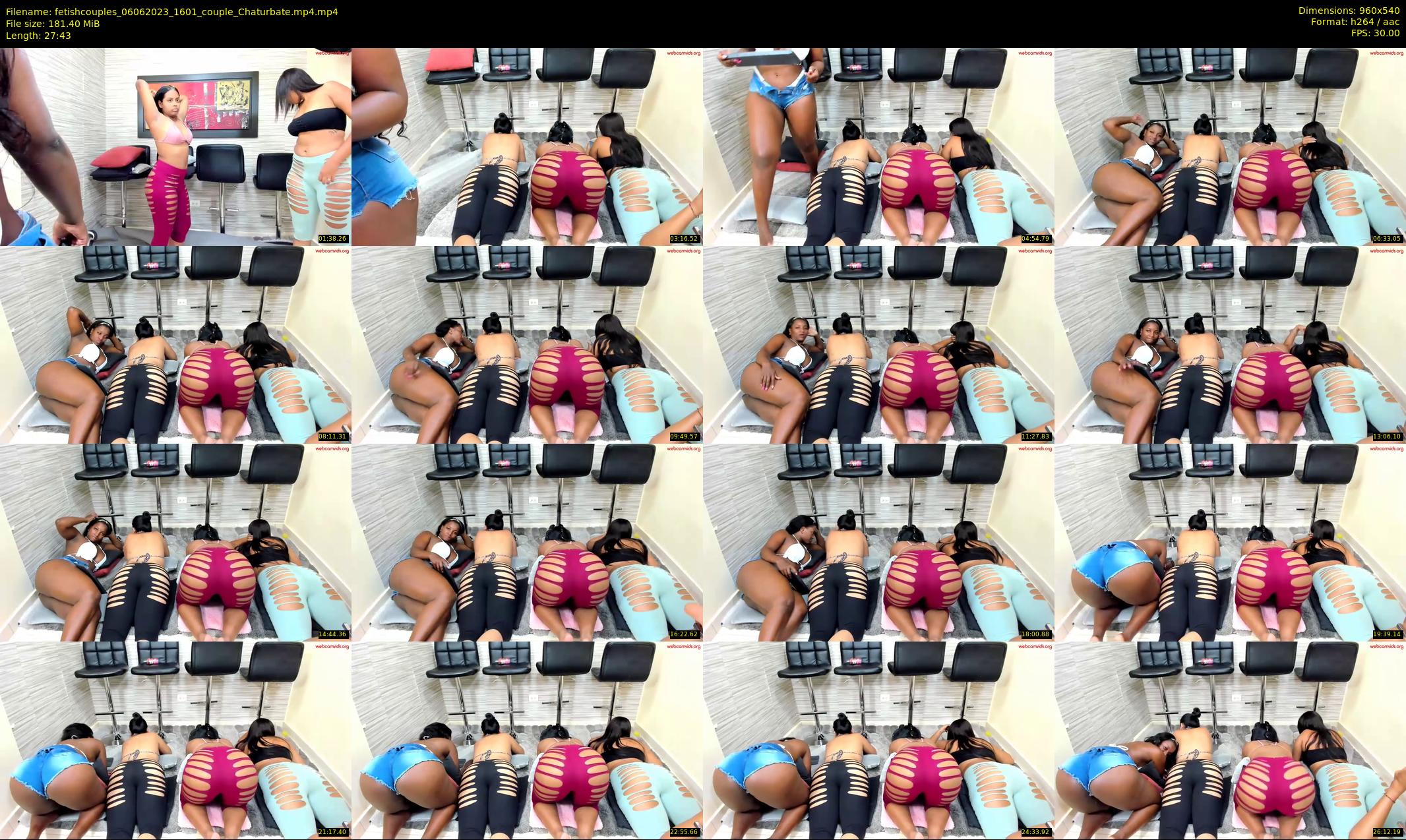 fetishcouples — 28 minute Chaturbate couple cam show recording, 480p, Jun 6, 2023
