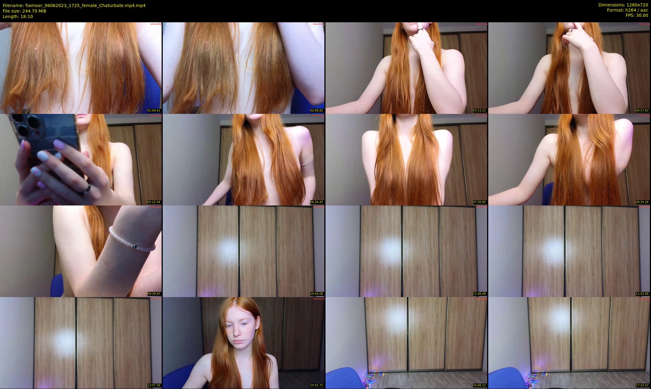 fiamoor — 19 minute Chaturbate female cam show recording, 720p, Jun 6, 2023