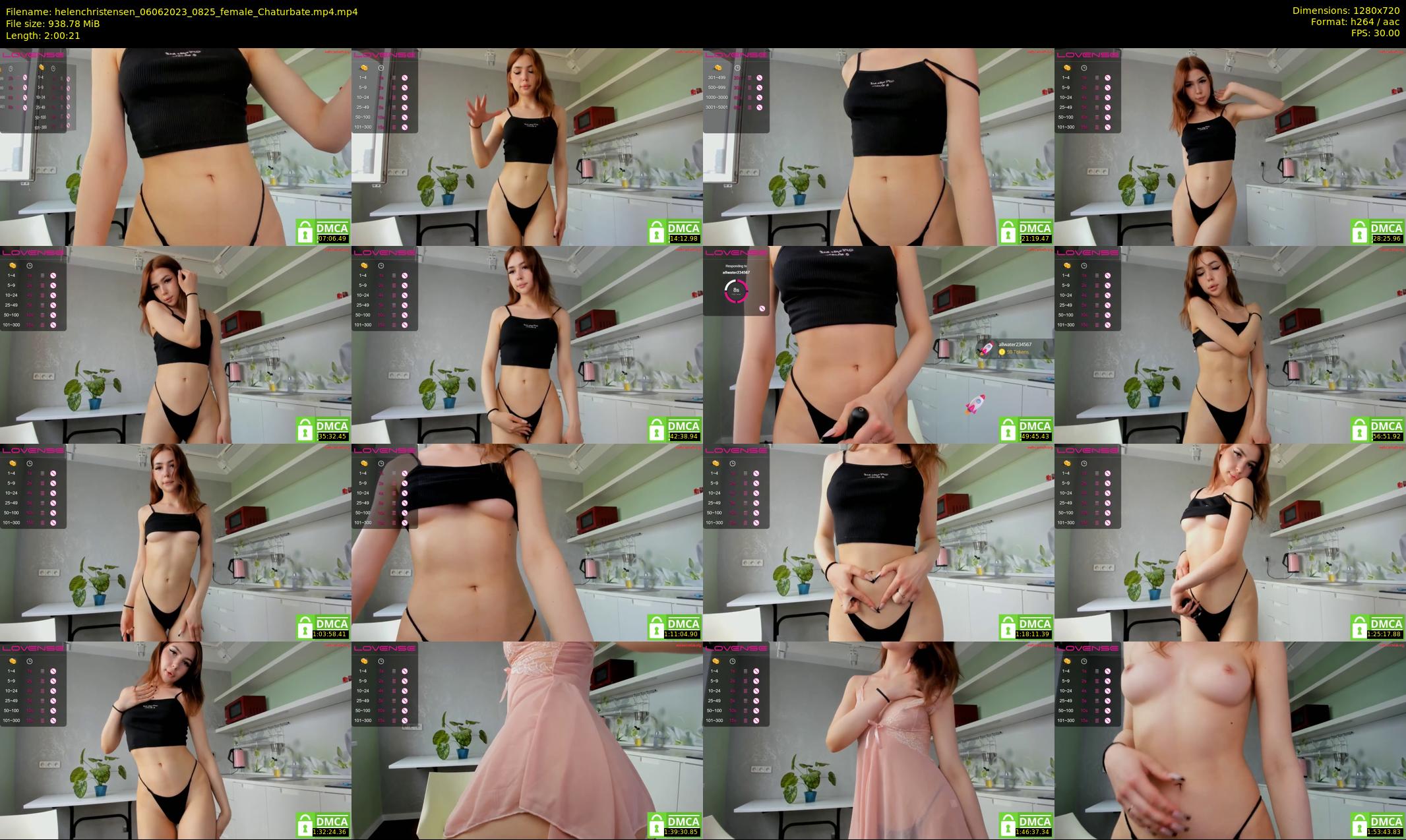 helenchristensen — 121 minute Chaturbate female cam show recording, 720p, Jun 6, 2023