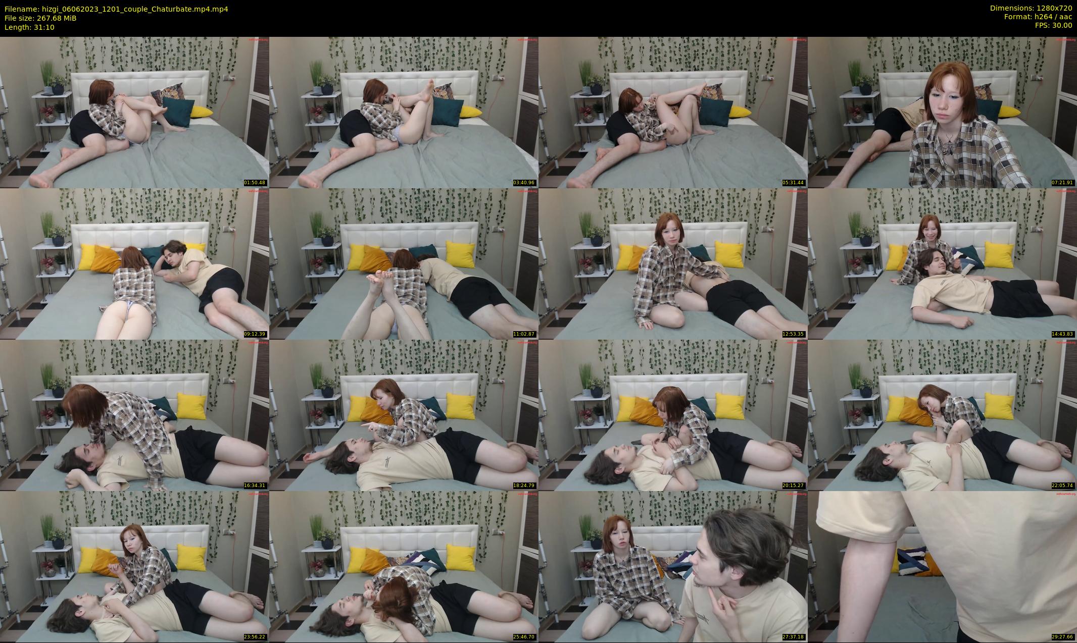 hizgi — 32 minute Chaturbate couple cam show recording, 720p, Jun 6, 2023