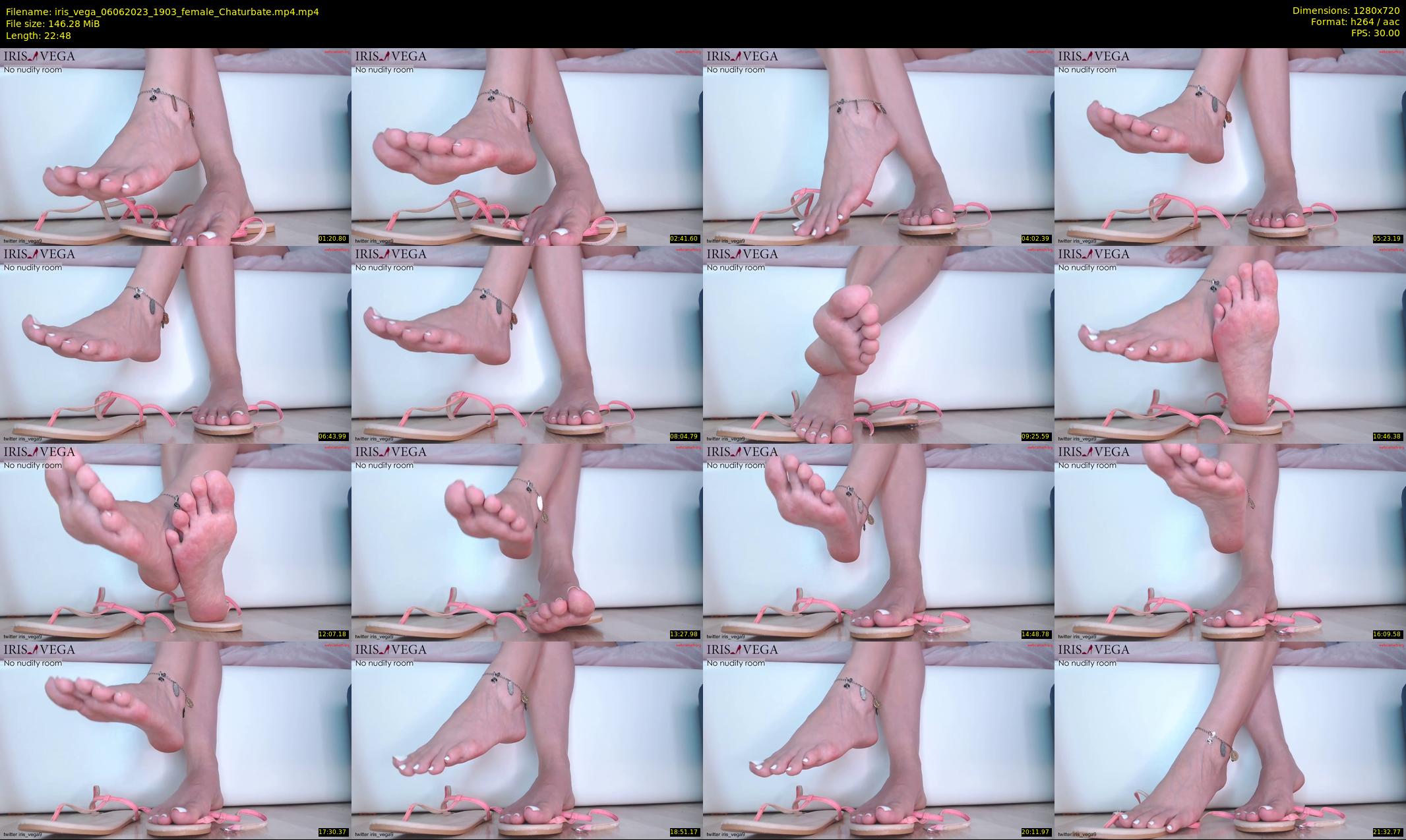 iris_vega — 23 minute Chaturbate female cam show recording, 720p, Jun 6, 2023