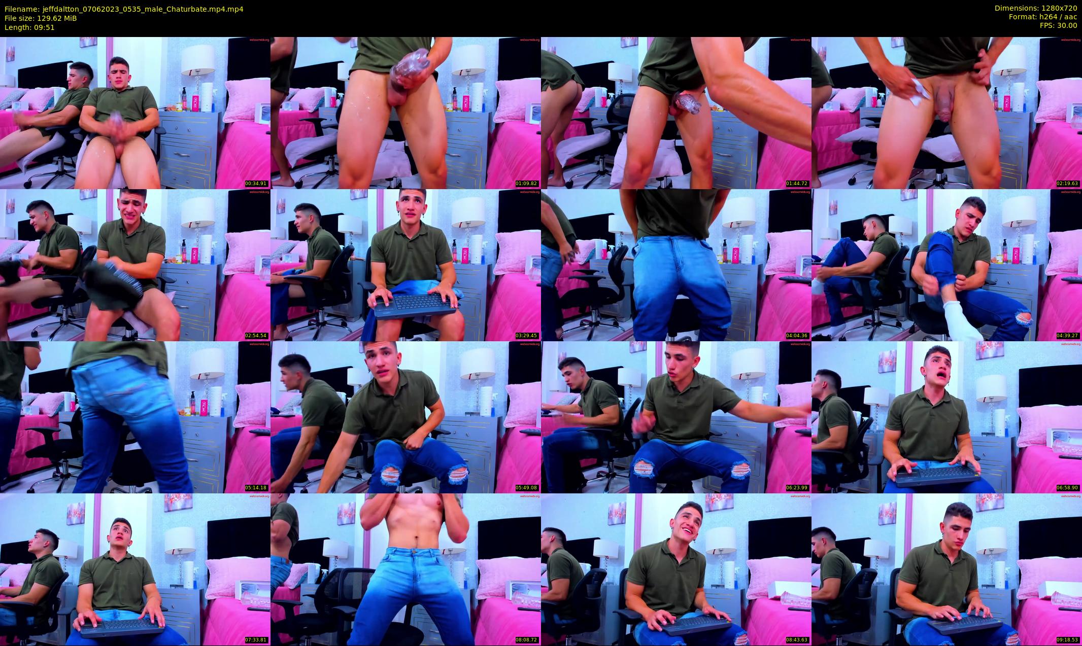 jeffdaltton — 10 minute Chaturbate male cam show recording, 720p, Jun 7, 2023
