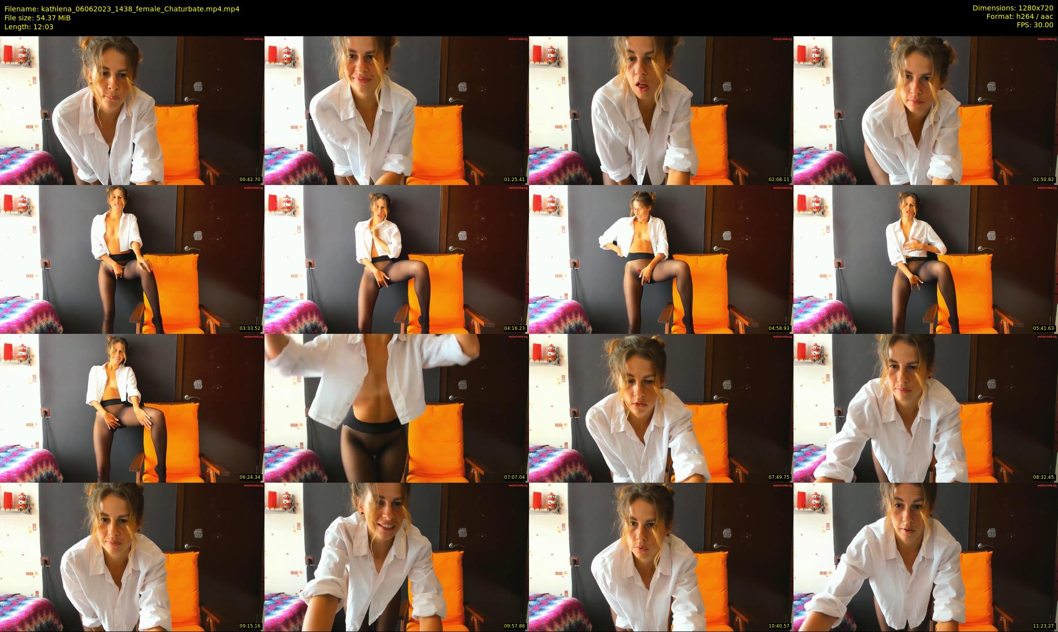 kathlena — 13 minute Chaturbate female cam show recording, 720p, Jun 6, 2023