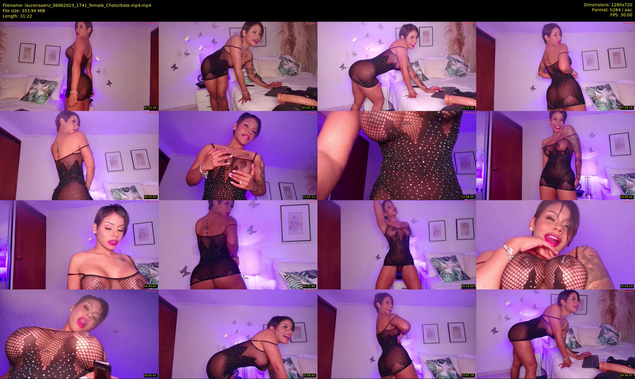 laurensaenz — 32 minute Chaturbate female cam show recording, 720p, Jun 6, 2023