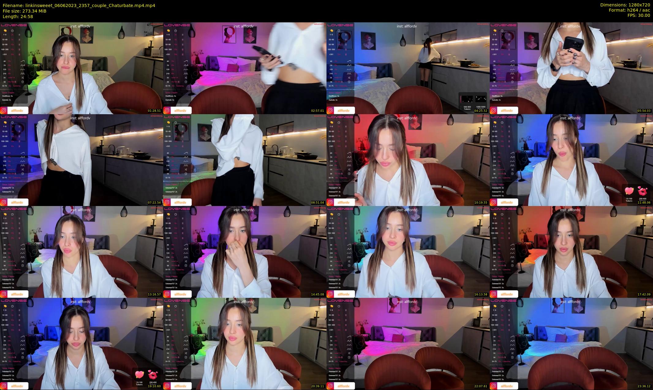 linkinsweeet — 25 minute Chaturbate couple cam show recording, 720p, Jun 6, 2023