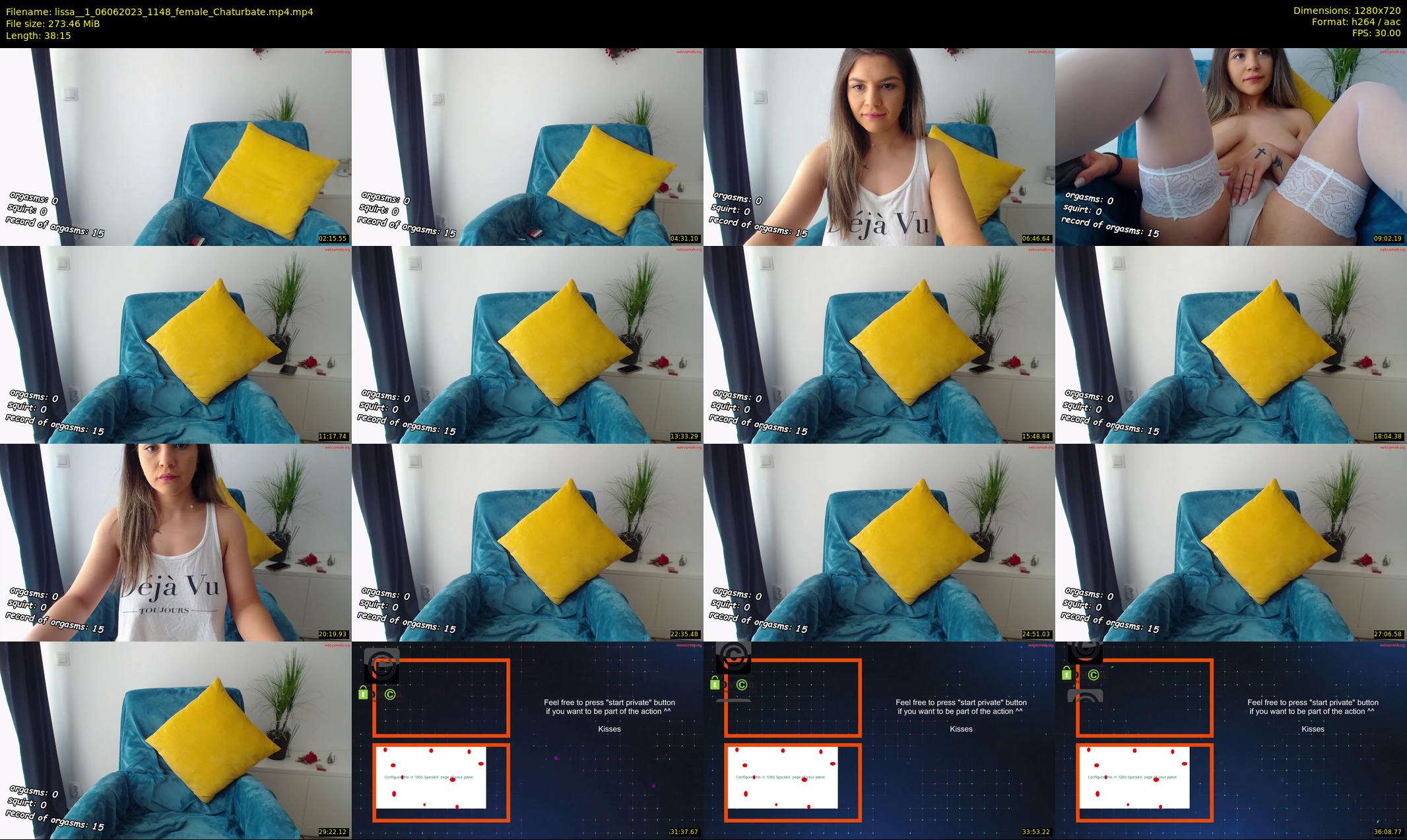 lissa__1 — 39 minute Chaturbate female cam show recording, 720p, Jun 6, 2023
