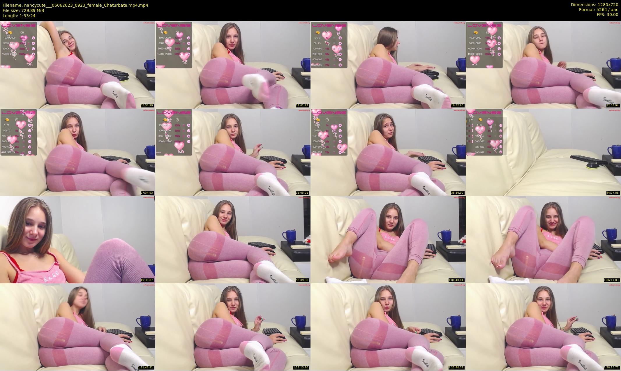 nancycute__ — 94 minute Chaturbate female cam show recording, 720p, Jun 6, 2023