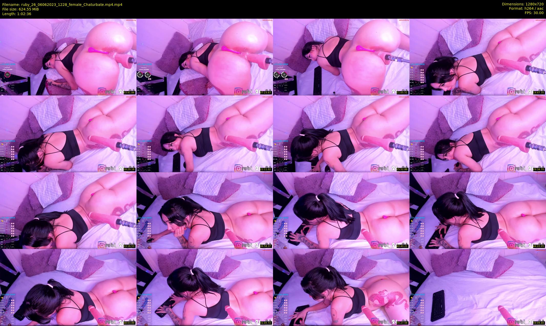 ruby_26 — 63 minute Chaturbate female cam show recording, 720p, Jun 6, 2023
