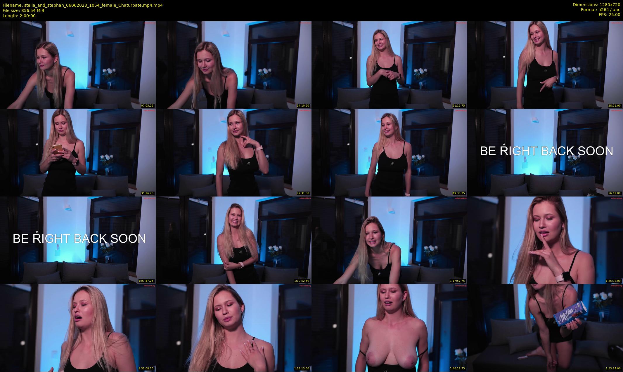 stella_and_stephan — 120 minute Chaturbate couple cam show recording, 720p, Jun 6, 2023