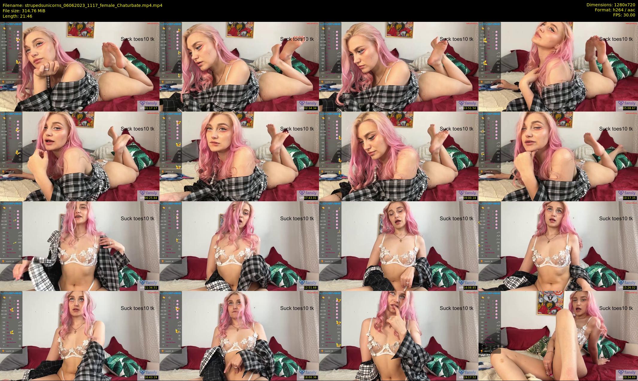 strupedsunicorns — 22 minute Chaturbate couple cam show recording, 720p, Jun 6, 2023
