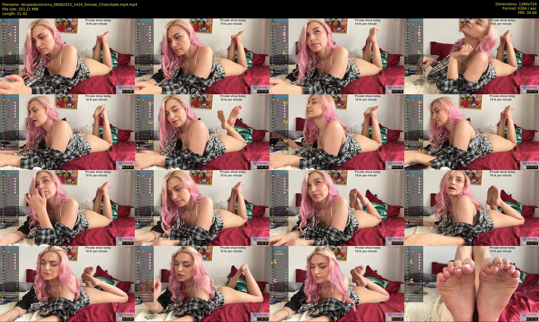 strupedsunicorns — 22 minute Chaturbate couple cam show recording, 720p, Jun 6, 2023