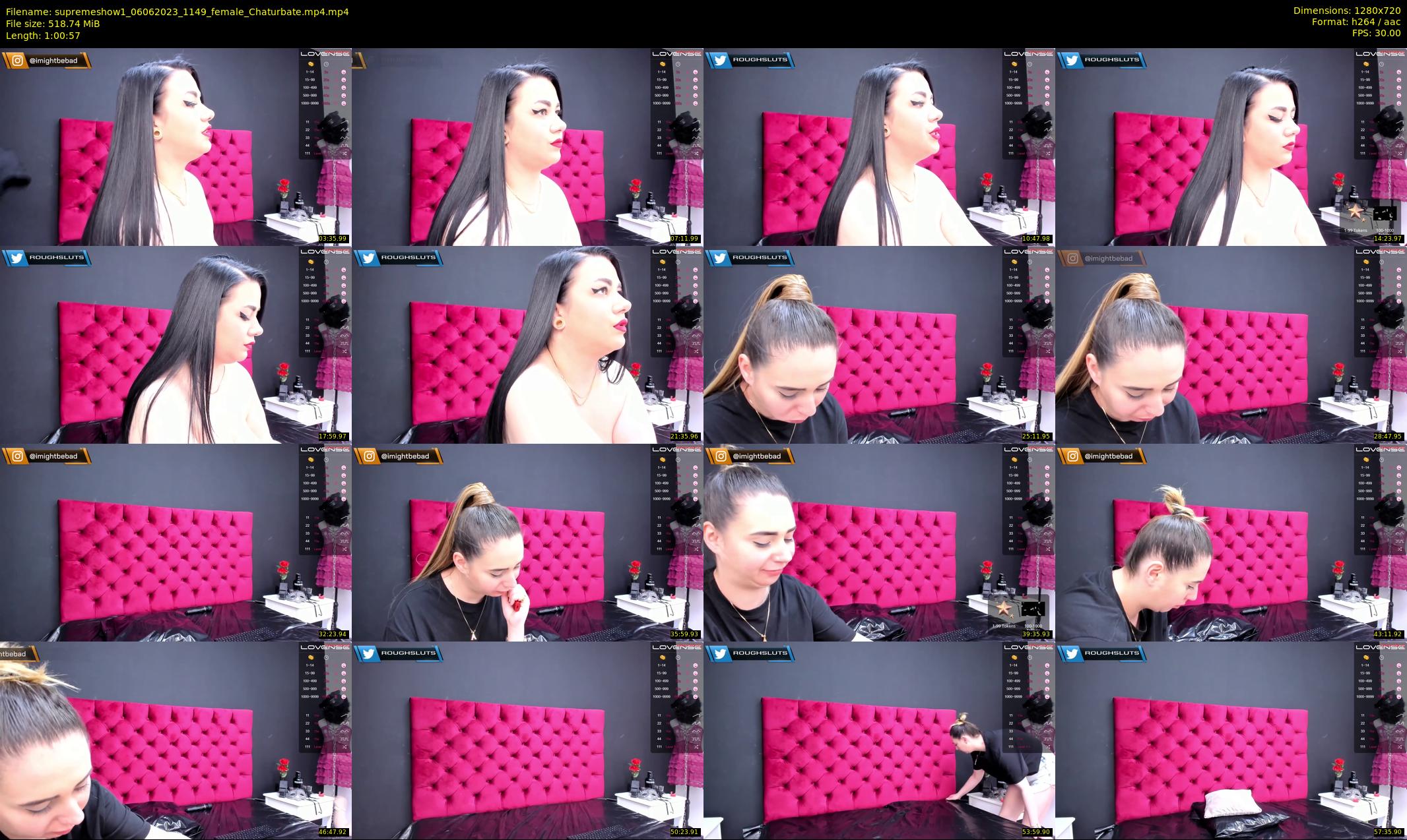supremeshow1 — 61 minute Chaturbate couple cam show recording, 720p, Jun 6, 2023