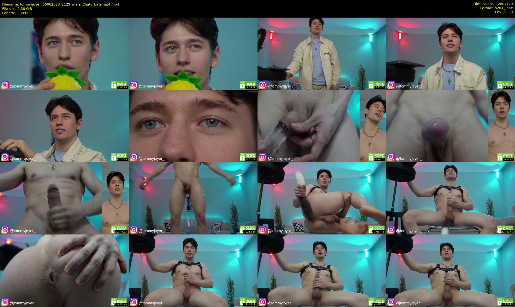 tommyjoyer — 120 minute Chaturbate male cam show recording, 720p, Jun 6, 2023