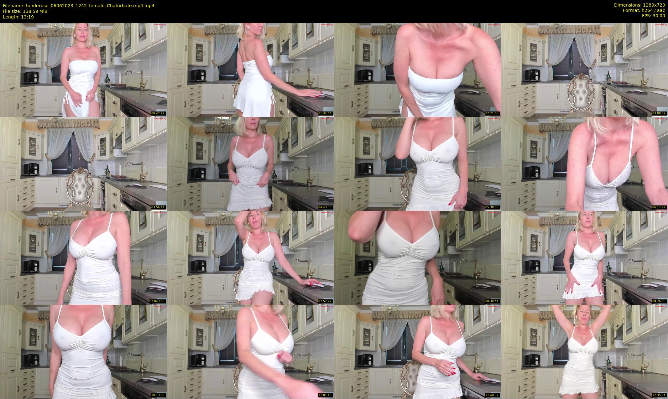 tunderose — 14 minute Chaturbate female cam show recording, 720p, Jun 6, 2023