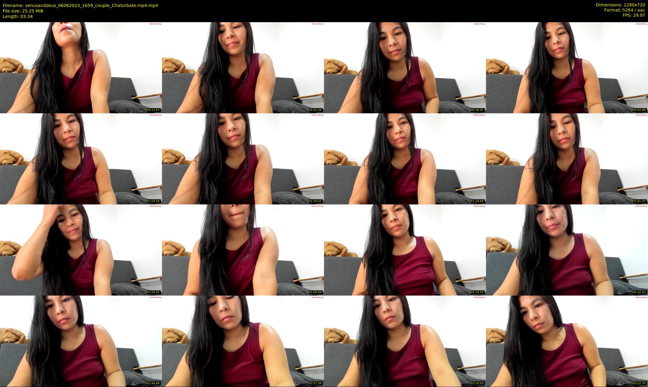 venusandzeus — 4 minute Chaturbate couple cam show recording, 720p, Jun 6, 2023