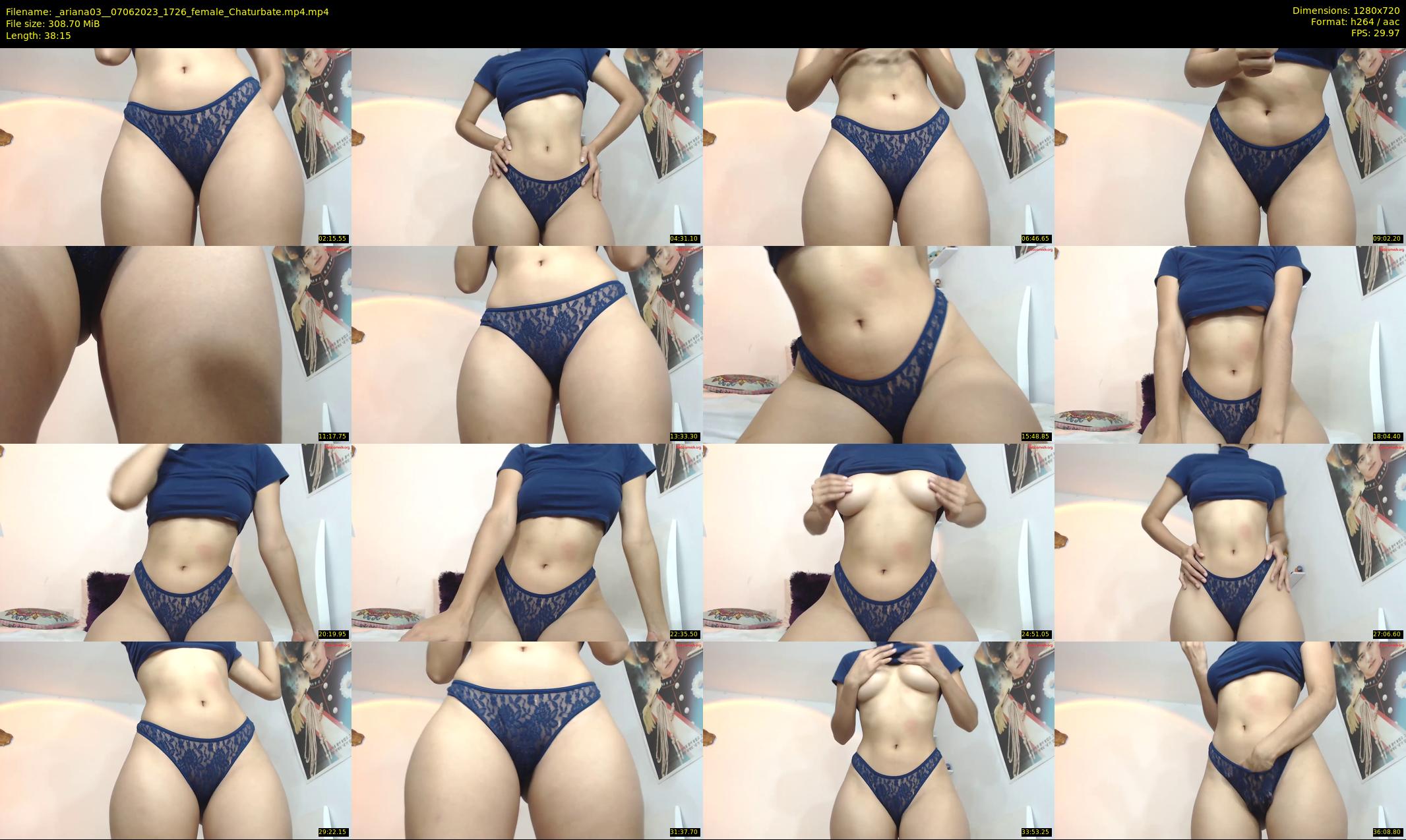 _ariana03_ — 39 minute Chaturbate female cam show recording, 720p, Jun 7, 2023