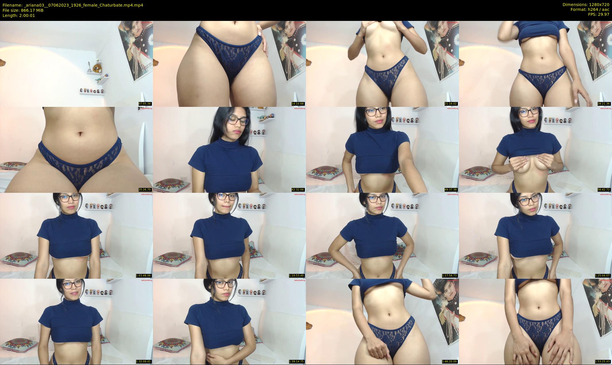 _ariana03_ — 121 minute Chaturbate female cam show recording, 720p, Jun 7, 2023