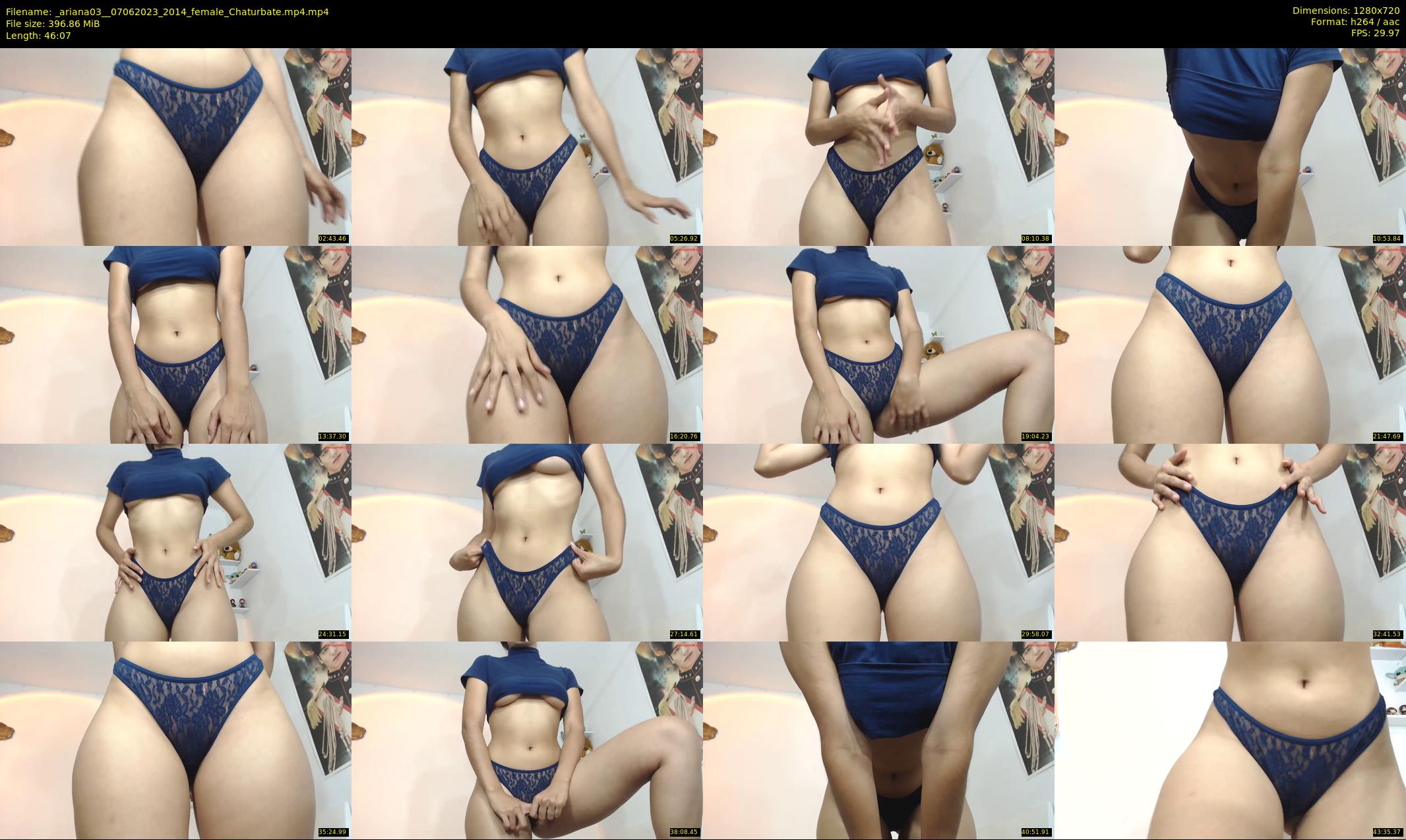 _ariana03_ — 47 minute Chaturbate female cam show recording, 720p, Jun 7, 2023