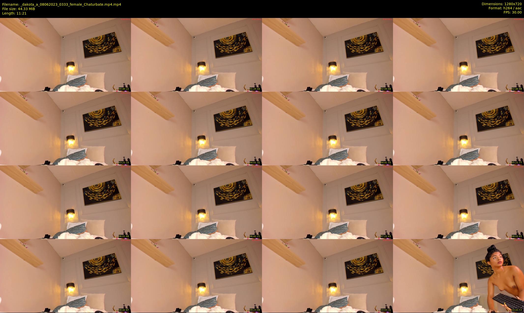 _dakota_a — 12 minute Chaturbate female cam show recording, 720p, Jun 8, 2023