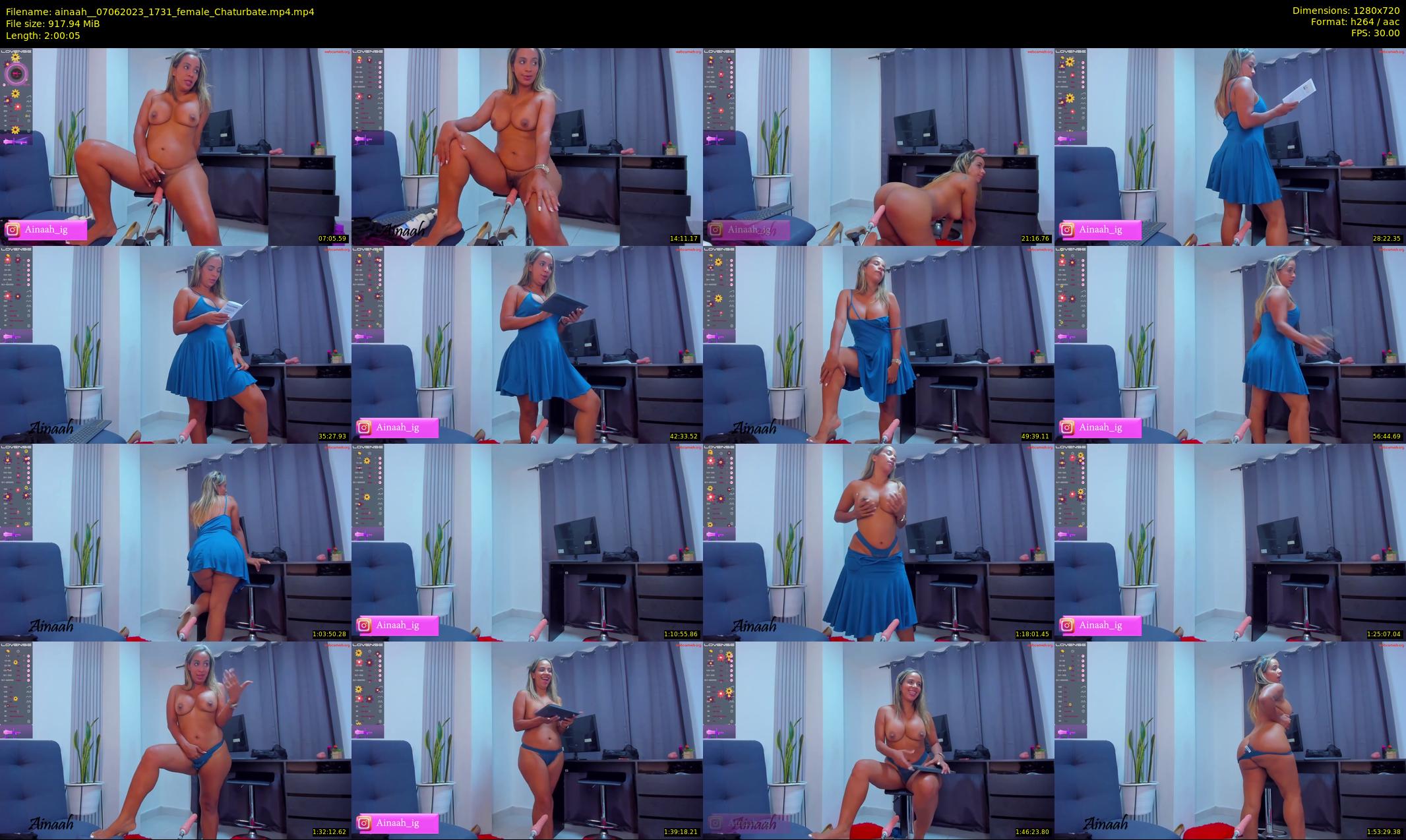 ainaah_ — 121 minute Chaturbate female cam show recording, 720p, Jun 7, 2023