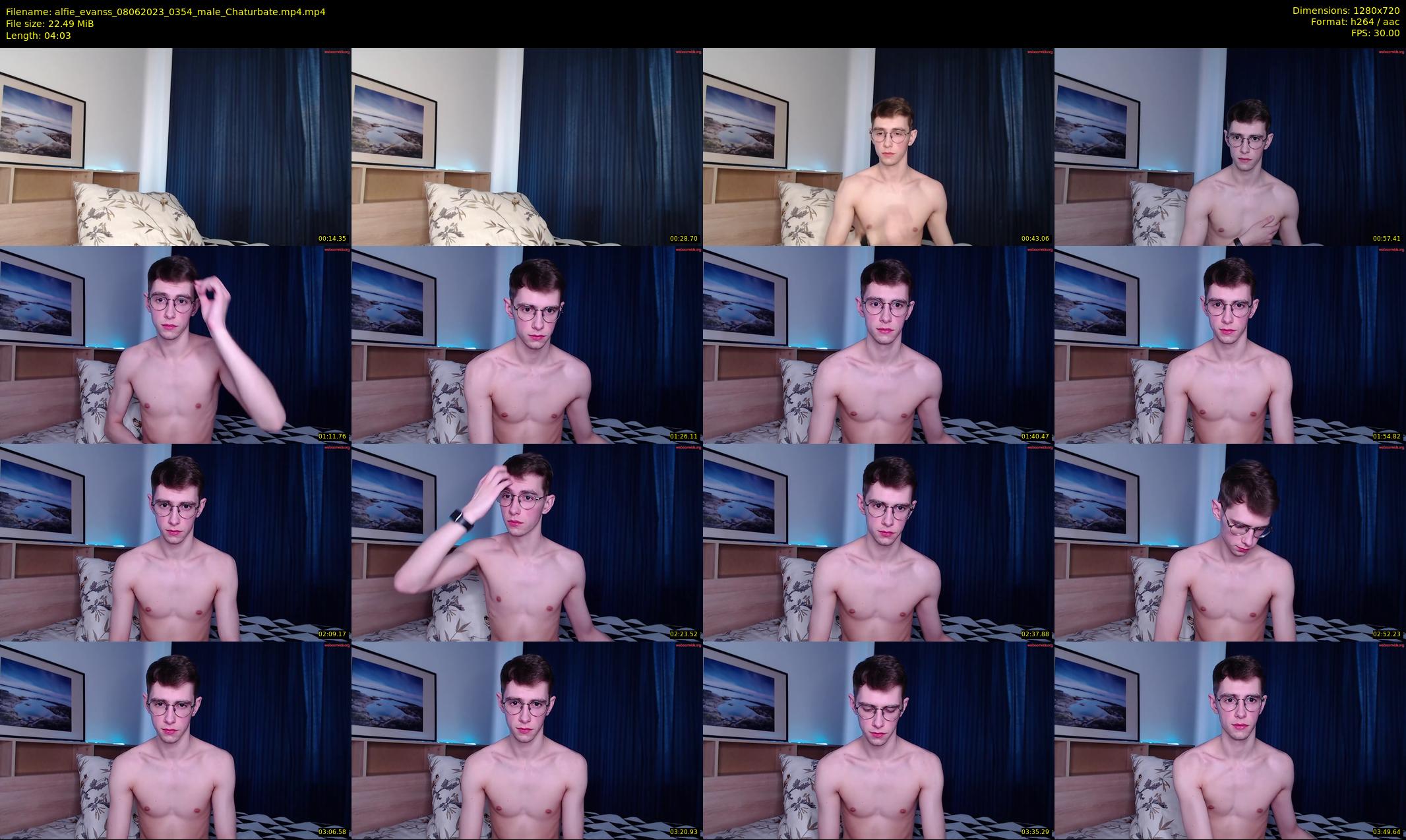 alfie_evanss — 5 minute Chaturbate male cam show recording, 720p, Jun 8, 2023