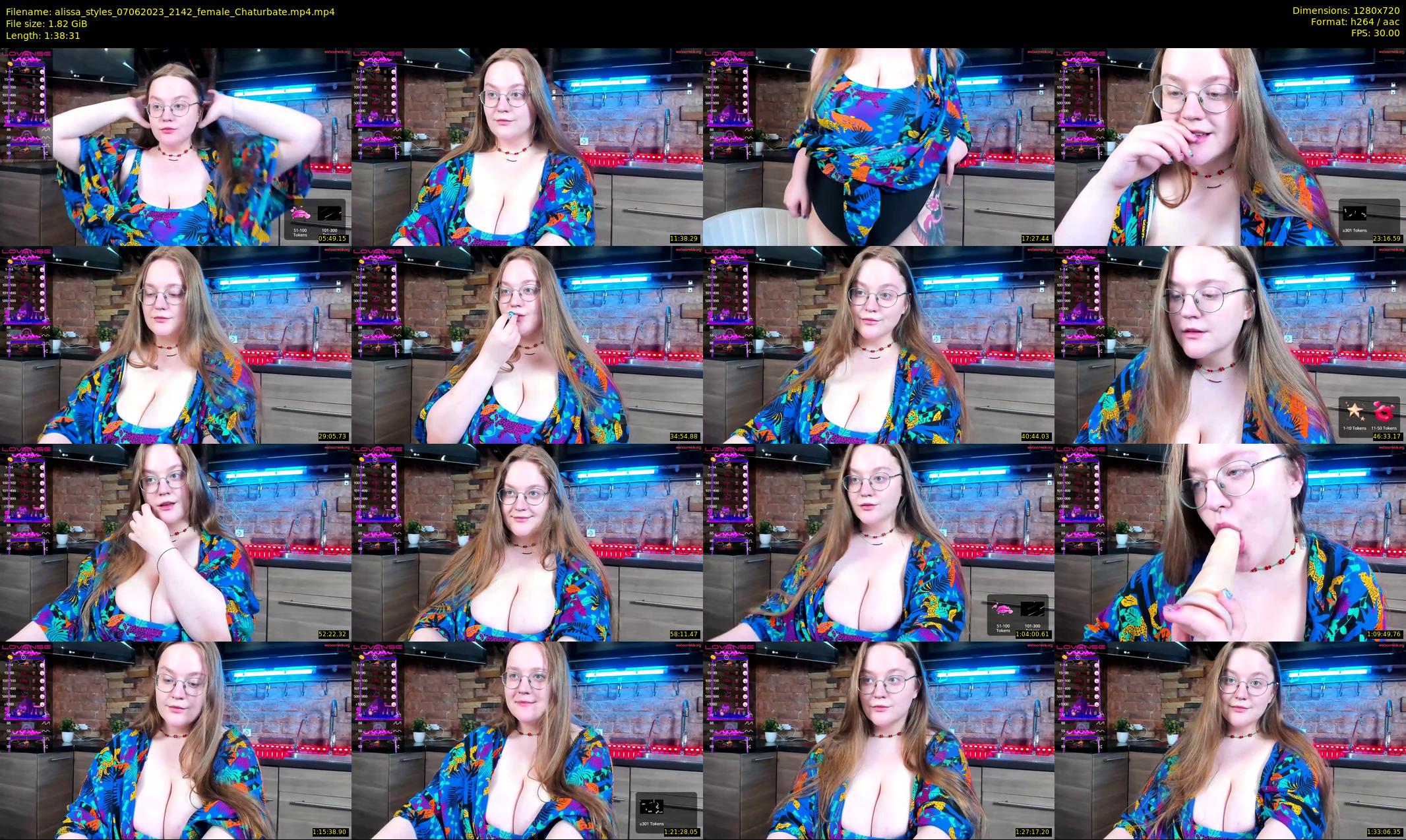 alissa_styles — 99 minute Chaturbate female cam show recording, 720p, Jun 7, 2023