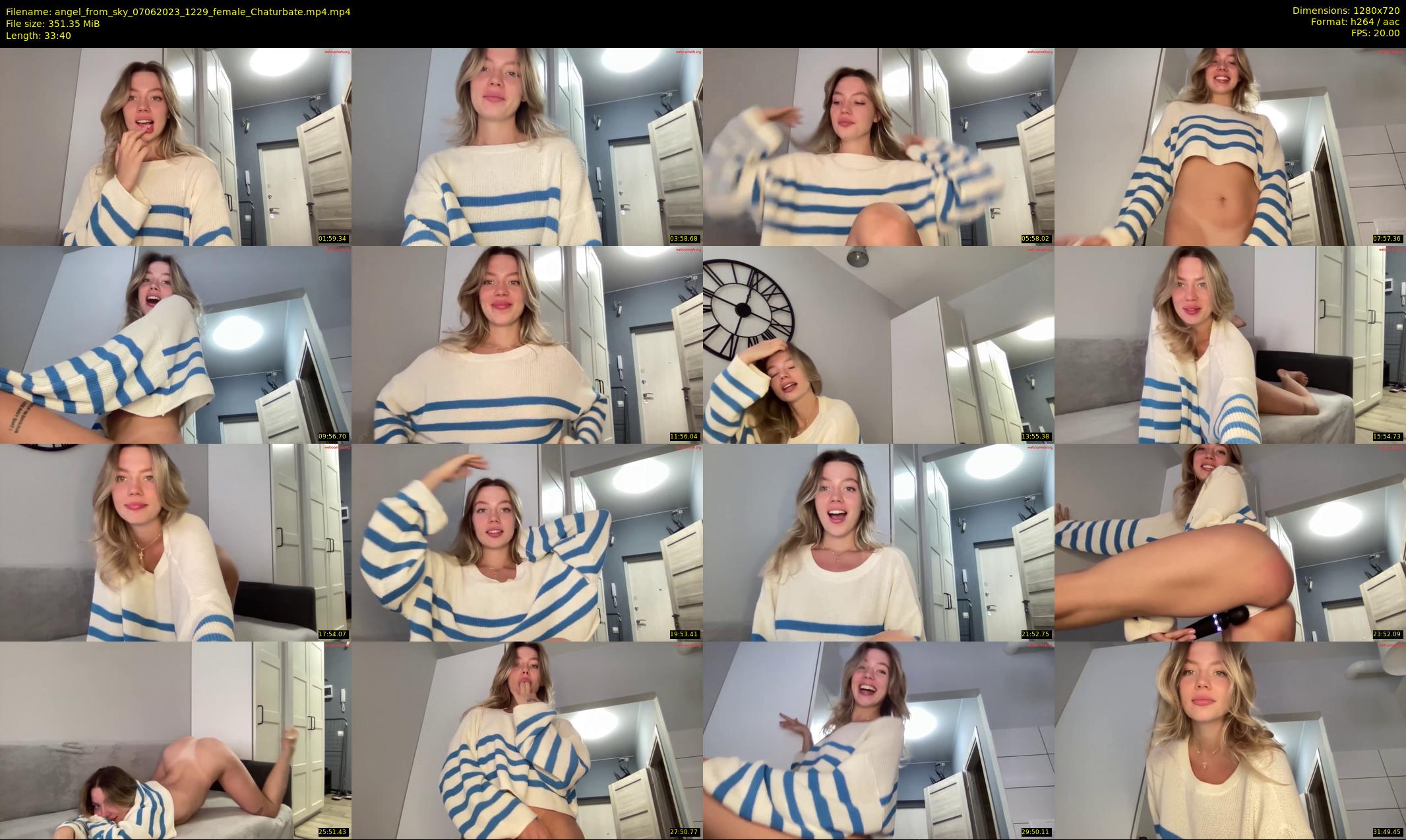 angel_from_sky — 34 minute Chaturbate female cam show recording, 720p, Jun 7, 2023