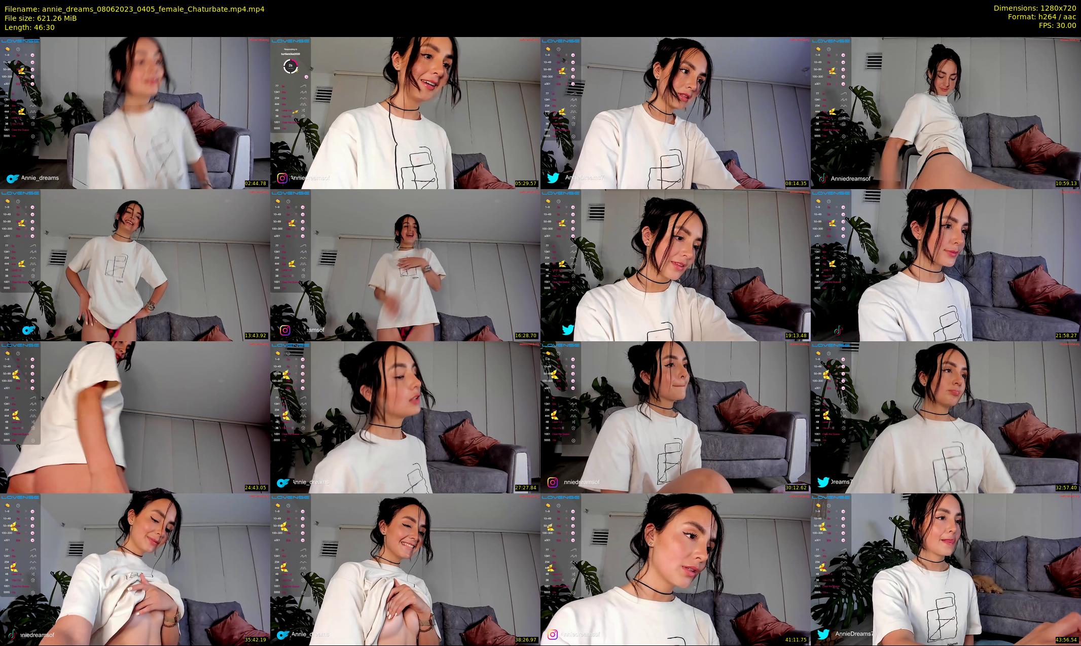 annie_dreams — 47 minute Chaturbate female cam show recording, 720p, Jun 8, 2023