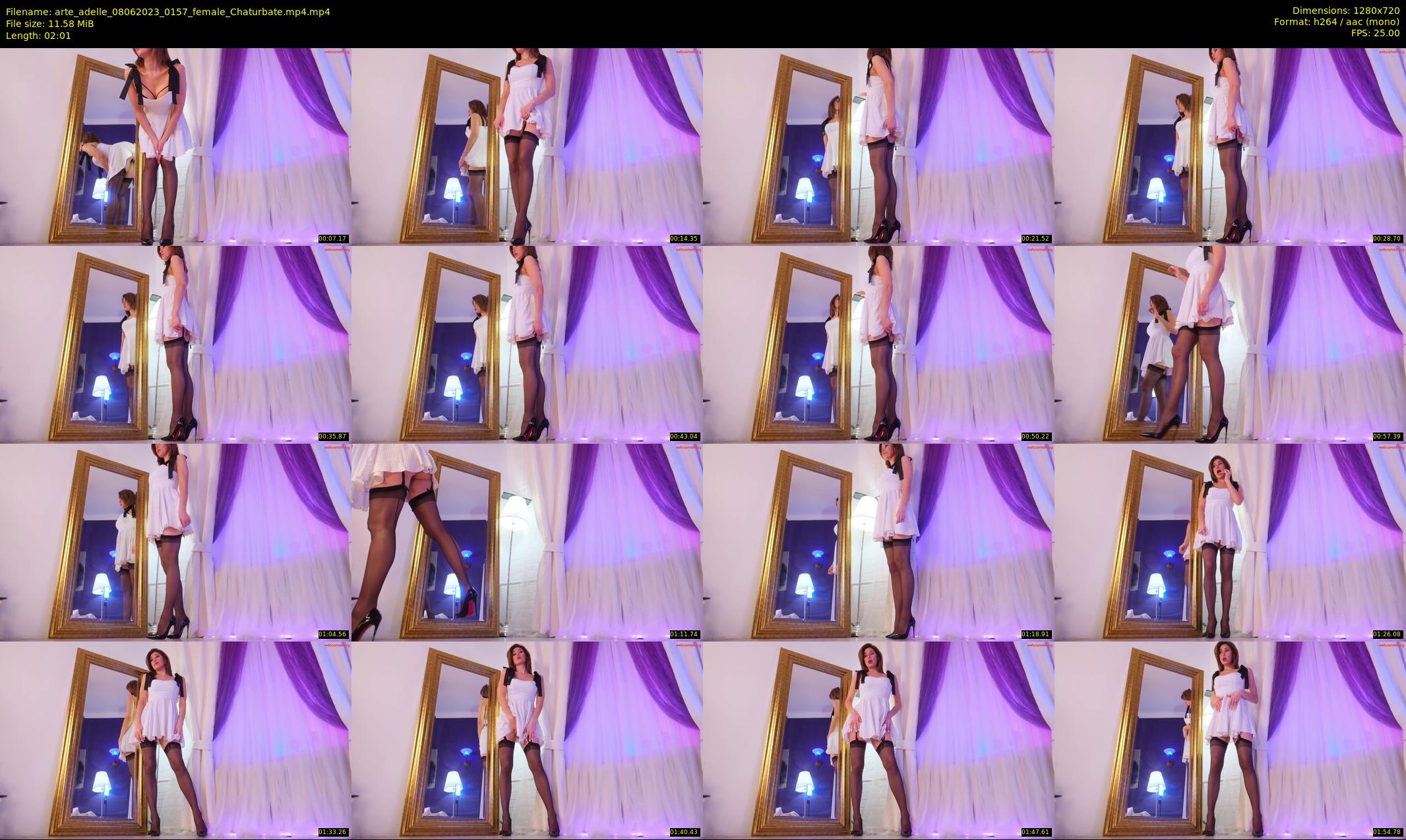 arte_adelle — 3 minute Chaturbate female cam show recording, 720p, Jun 8, 2023