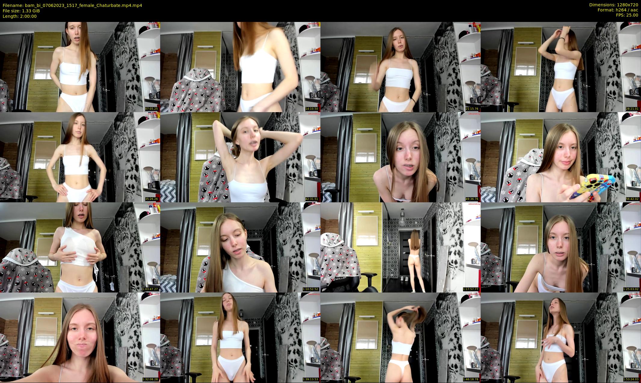 bam_bi — 120 minute Chaturbate female cam show recording, 720p, Jun 7, 2023