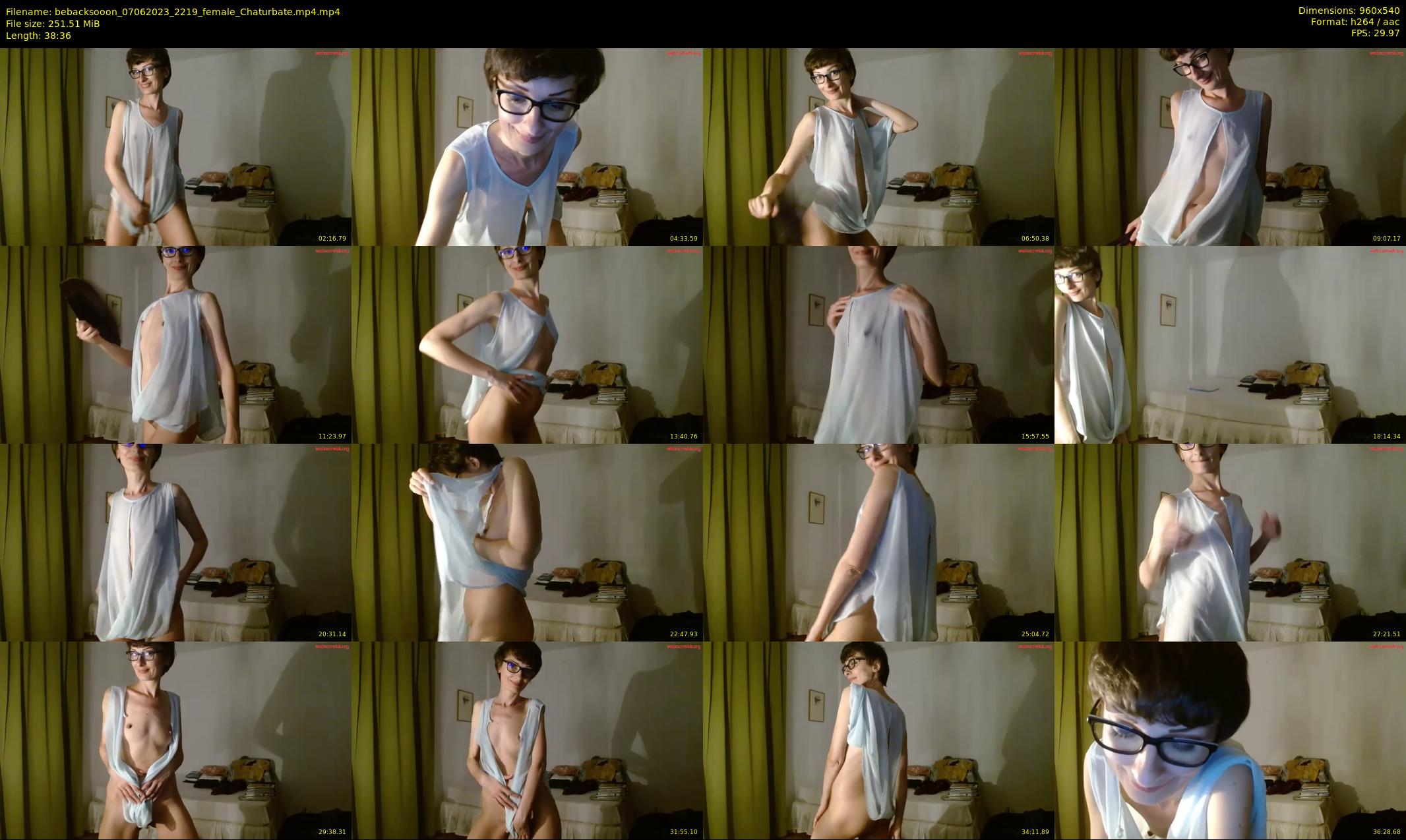 bebacksooon — 39 minute Chaturbate female cam show recording, 480p, Jun 7, 2023