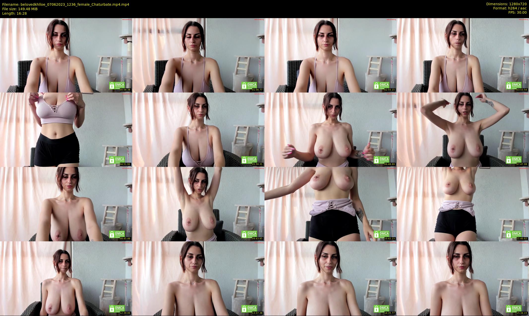 belovedkhlloe — 17 minute Chaturbate female cam show recording, 720p, Jun 7, 2023