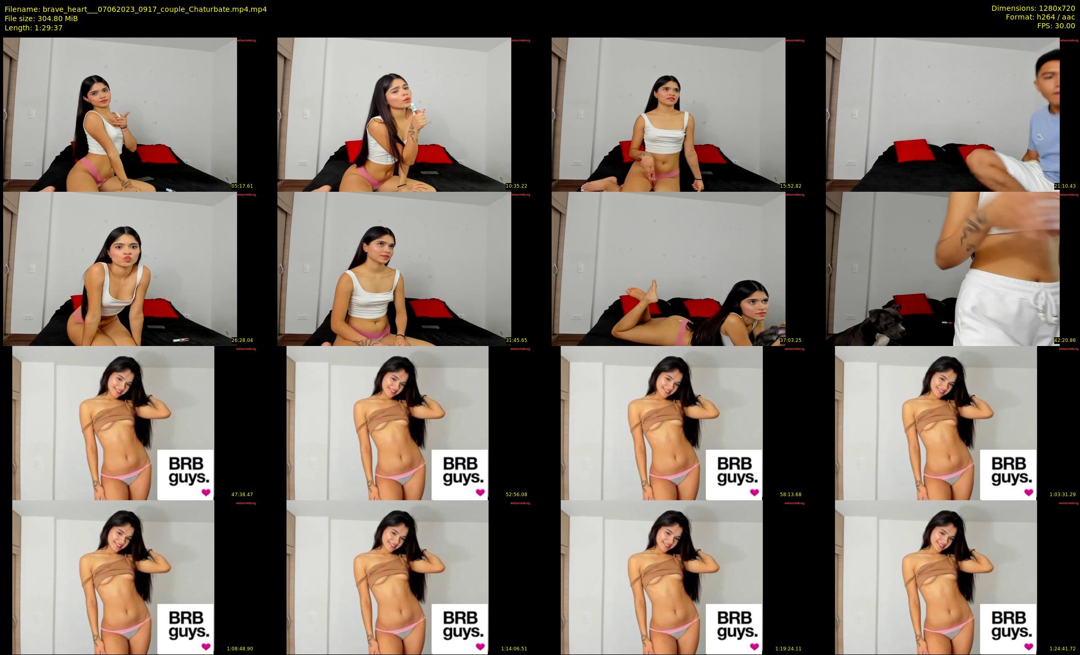 brave_heart__ — 90 minute Chaturbate couple cam show recording, 720p, Jun 7, 2023