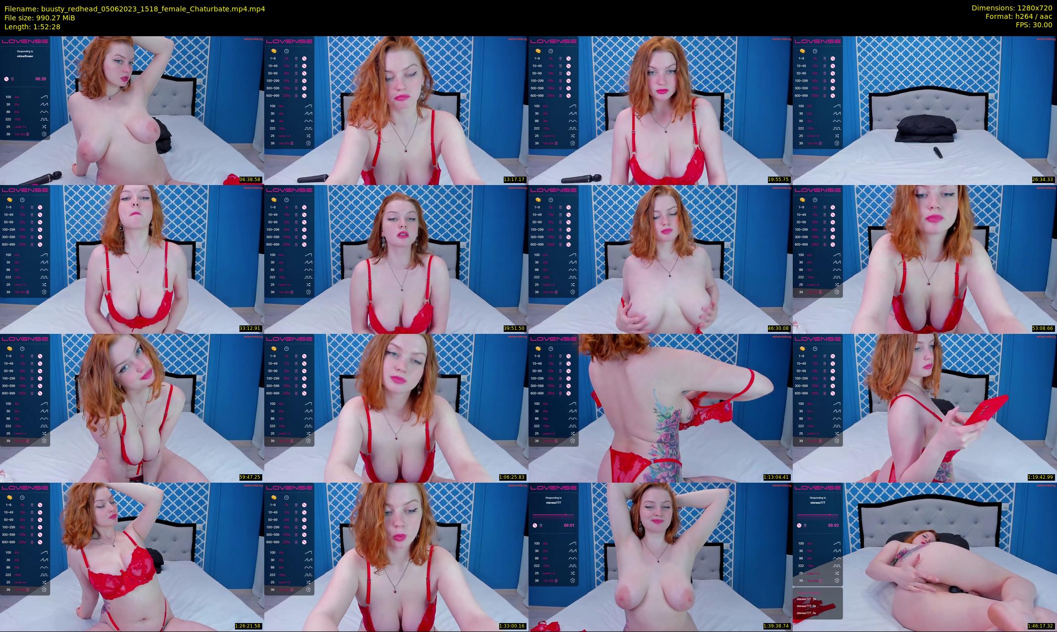 buusty_redhead — 113 minute Chaturbate female cam show recording, 720p, Jun 5, 2023