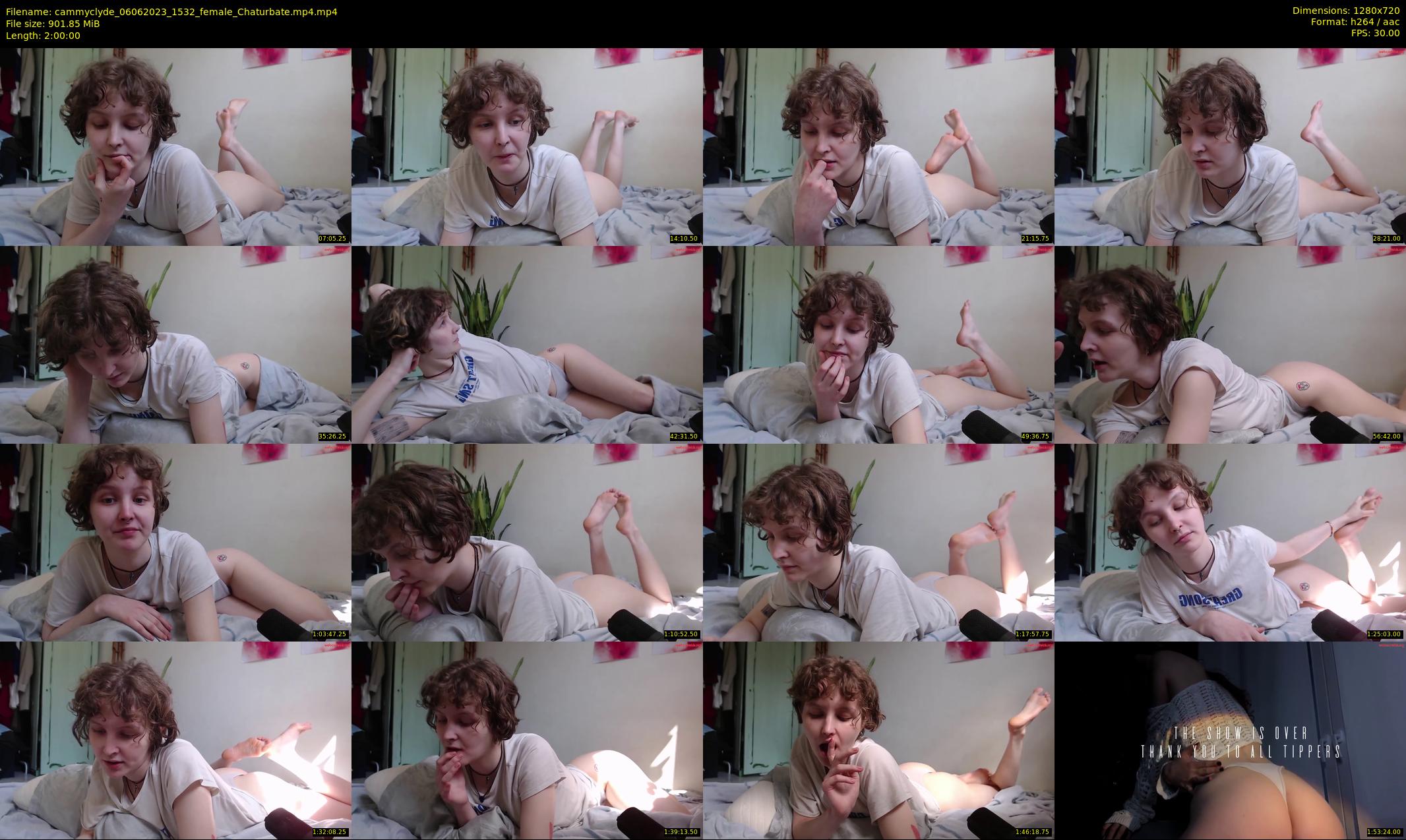 cammyclyde — 120 minute Chaturbate female cam show recording, 720p, Jun 6, 2023