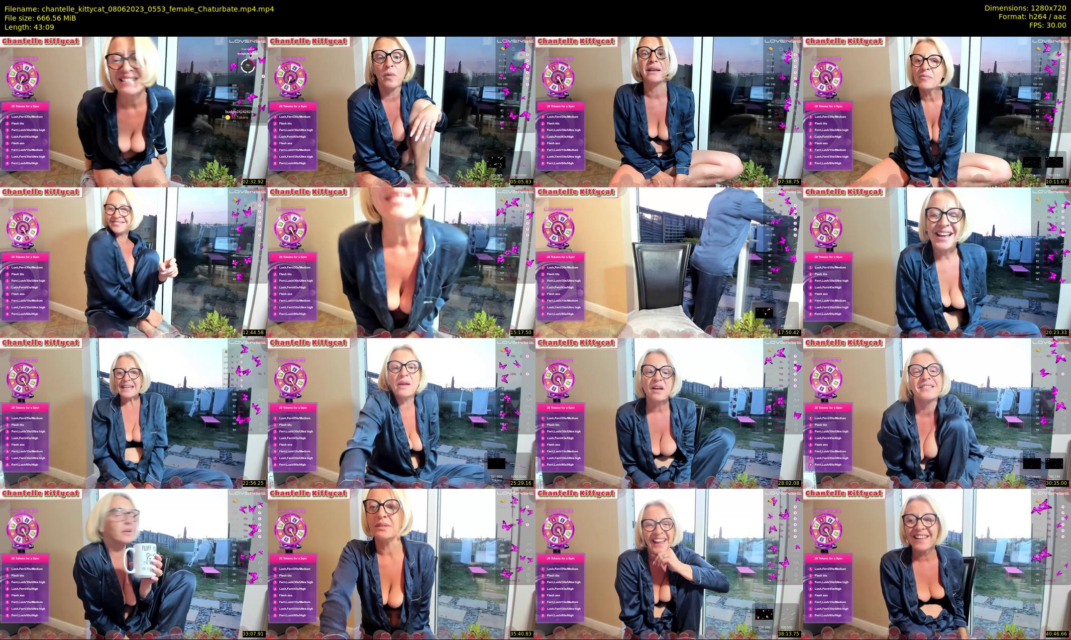 chantelle_kittycat — 44 minute Chaturbate female cam show recording, 720p, Jun 8, 2023