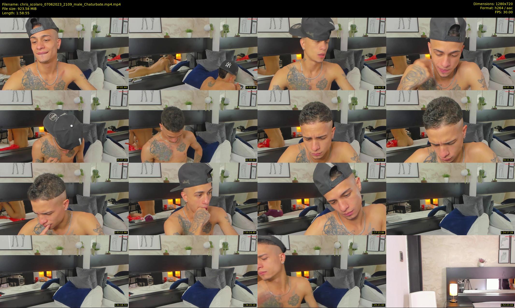 chris_scolaro — 119 minute Chaturbate male cam show recording, 720p, Jun 7, 2023