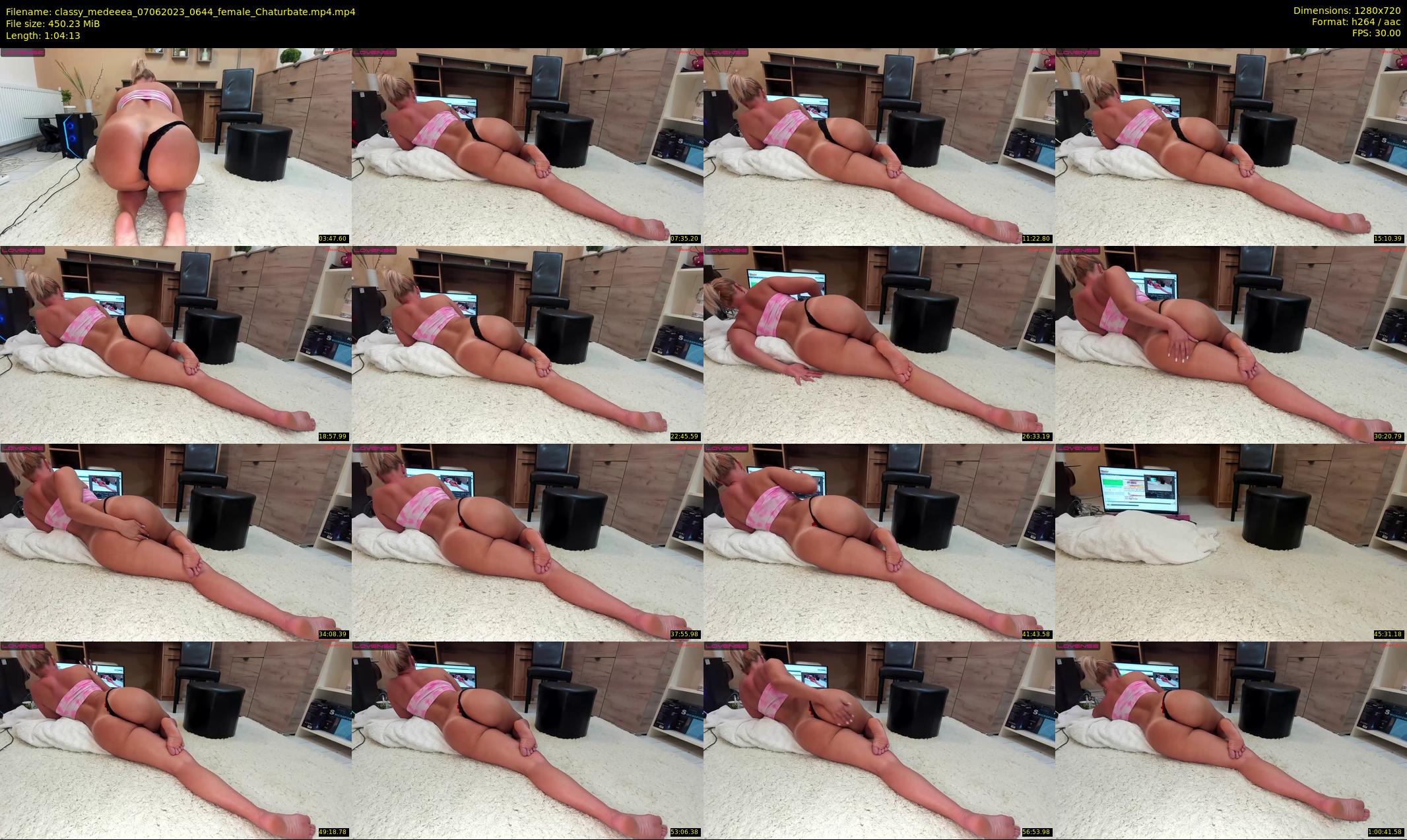 classy_medeeea — 65 minute Chaturbate female cam show recording, 720p, Jun 7, 2023