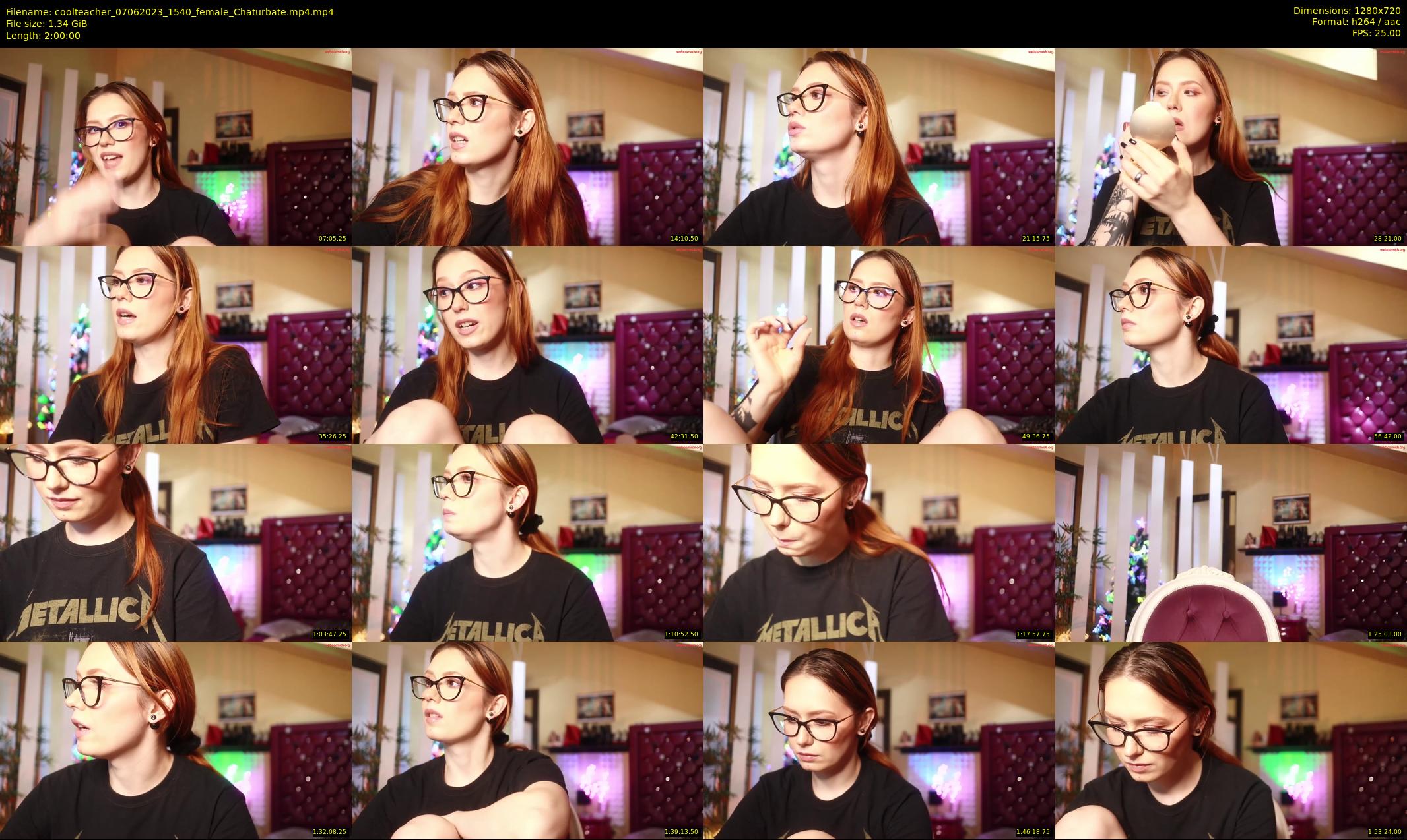 coolteacher — 120 minute Chaturbate female cam show recording, 720p, Jun 7, 2023
