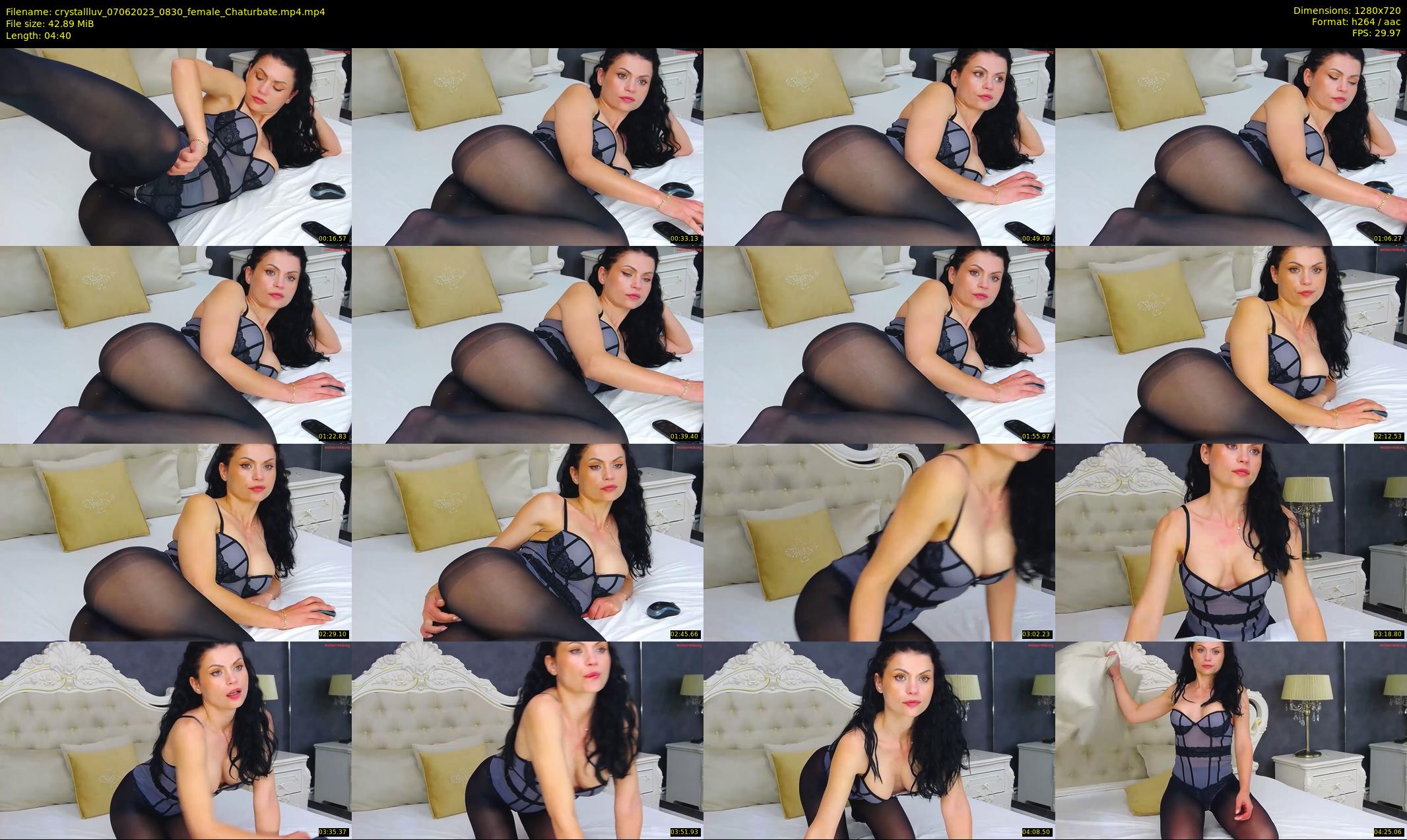 crystallluv — 5 minute Chaturbate female cam show recording, 720p, Jun 7, 2023