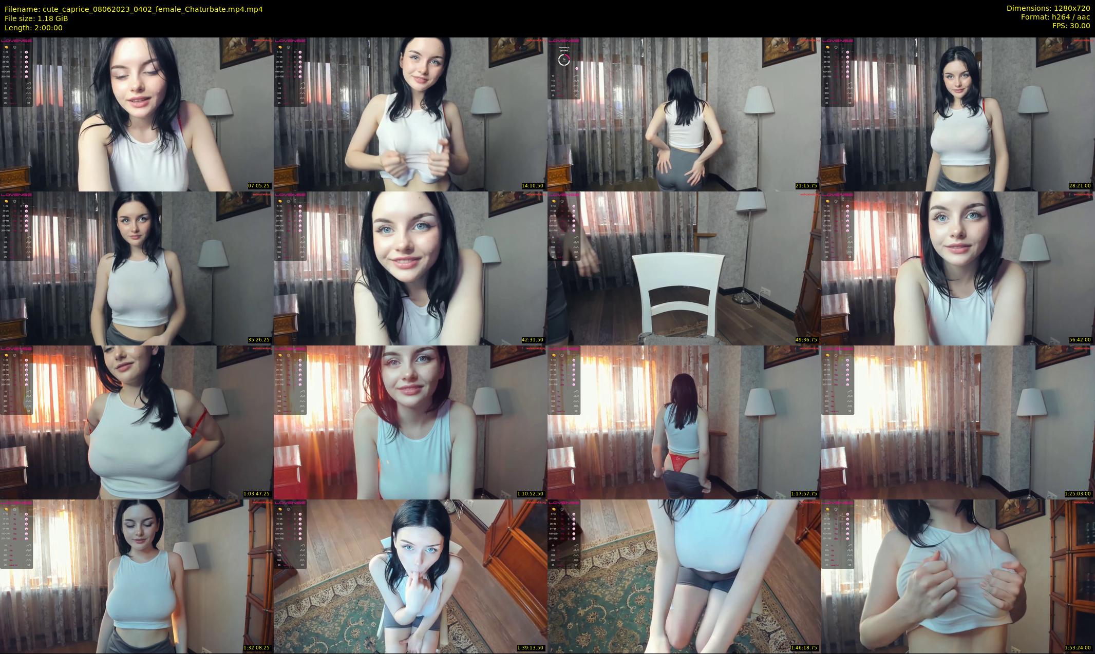 cute_caprice — 120 minute Chaturbate female cam show recording, 720p, Jun 8, 2023