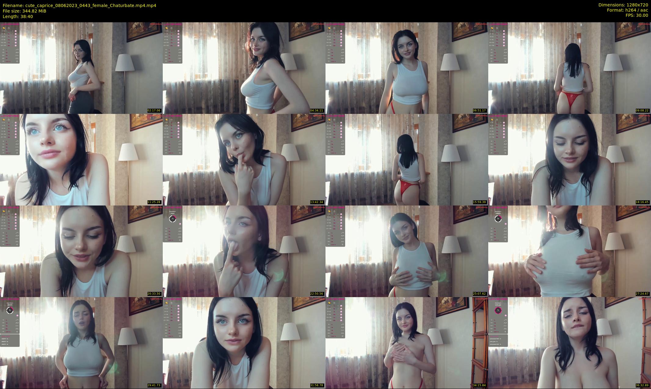 cute_caprice — 39 minute Chaturbate female cam show recording, 720p, Jun 8, 2023