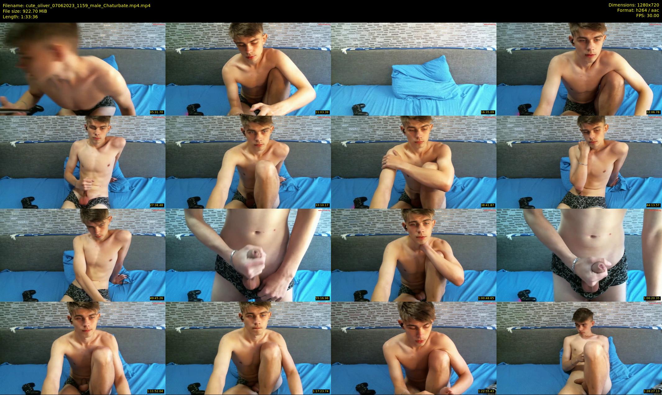 cute_oliver — 94 minute Chaturbate male cam show recording, 720p, Jun 7, 2023